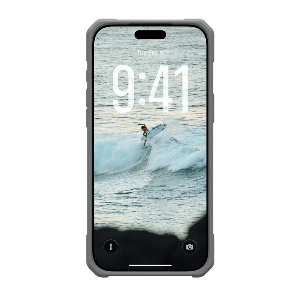 Picture of Apple iPhone 17 Pro Max 6.9 Case | UAG Pathfinder Magsafe Compatible Drop Proof Clear Case with Lanyard for iPhone 17 Pro Max 6.9 (Active Lava)