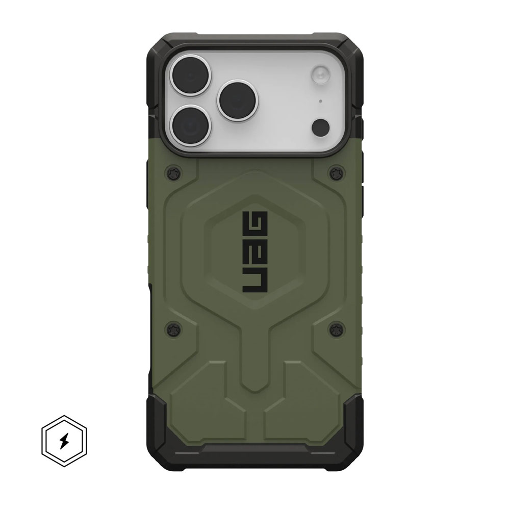 Picture of Apple iPhone 17 Pro Max 6.9 Case | UAG Pathfinder Magsafe Compatible Drop Proof Case for iPhone 17 Pro Max 6.9 (Olive)