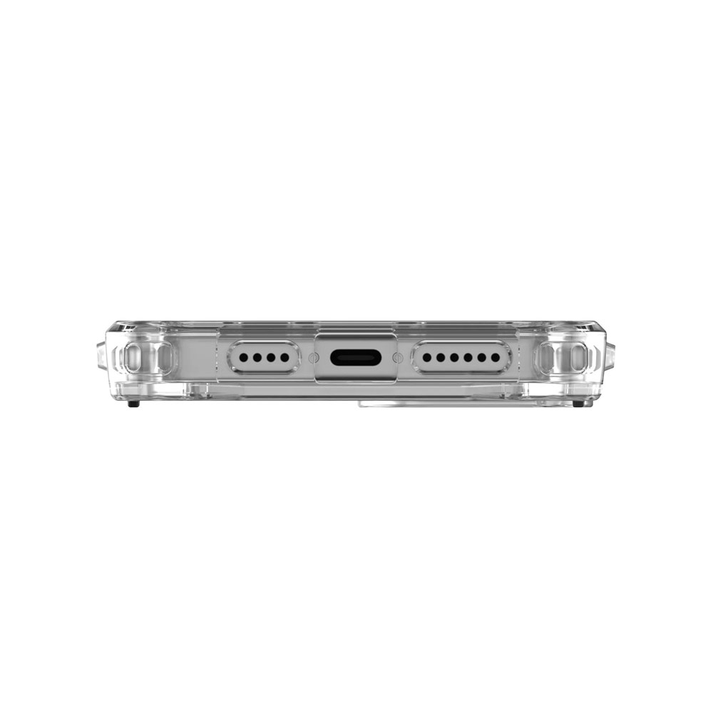 Picture of Apple iPhone 15 Plus 6.7 Case | UAG Plyo Magsafe Compatible Drop Proof Shock Impact Resistant Transparent Clear Case for iPhone 15 Plus 6.7 (Ice White)