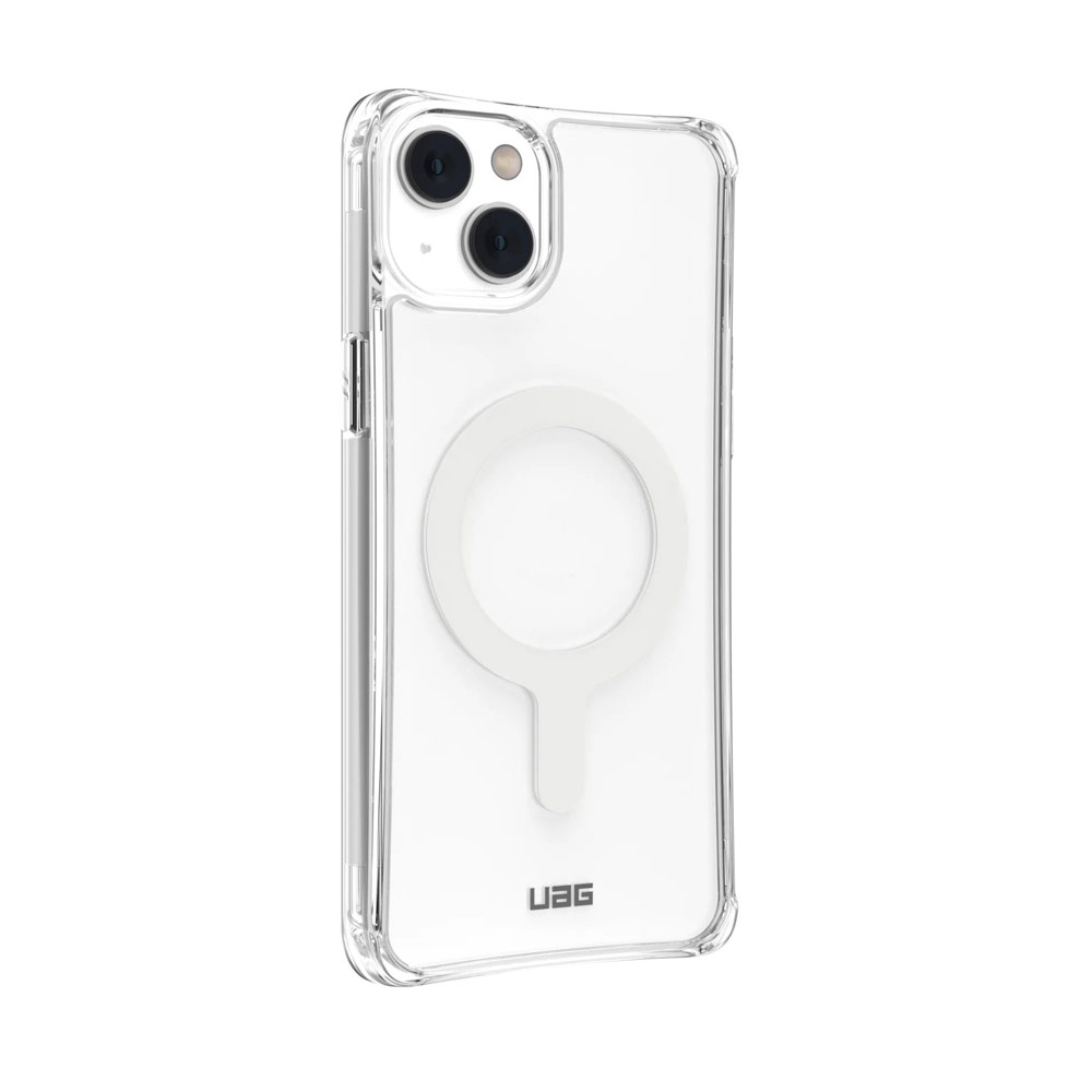 Picture of Apple iPhone 14 6.1 Case | UAG Plyo Series Protection Magnetic Case with Magsafe Compatible for iPhone 14 6.1 Case (Ice)