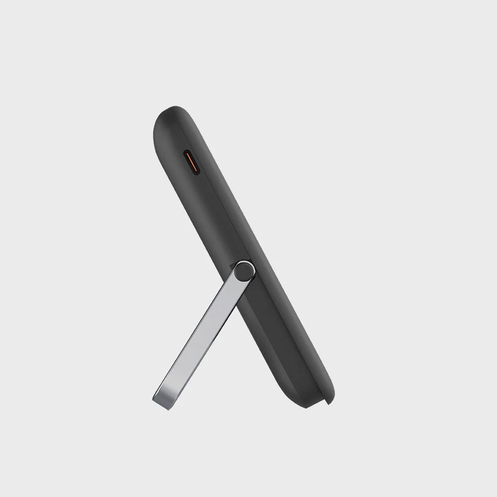 Picture of Uniq Hoveo Magnetic Wireless Powerbank 15W Max 20W USB-C PD with Viewing Stand (Grey)