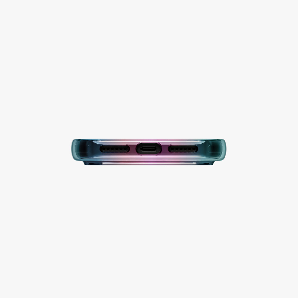 Picture of Apple iPhone 17 Pro Max 6.9 Case | Uniq Iridescia Magclick Protection Holography Case for iPhone 17 Pro Max 6.9 (Midnight Quartz)