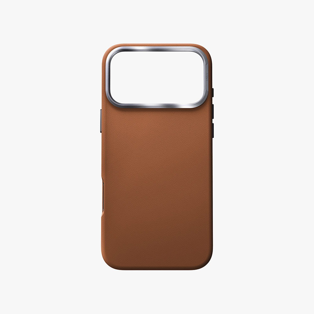 Picture of Apple iPhone 17 Pro Max 6.9 Case | Uniq Lyden Premium Leatherette Magclick Protection Case for iPhone 17 Pro Max 6.9 (Caramel)