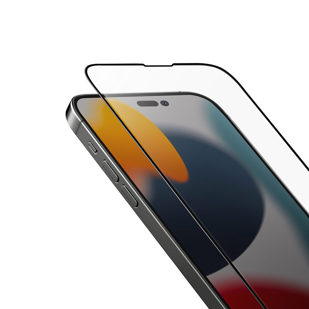 Picture of Apple iPhone 14 Plus 6.7 Screen Protector | Uniq Optix Vivid HD Clear 2.85D Tempered Glass Screen Protector for iPhone 14 Plus 6.7 (HD Clear)
