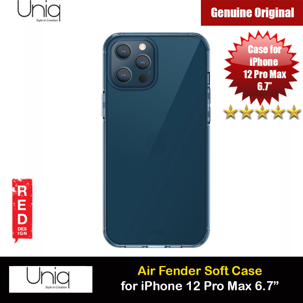 Picture of Uniq Air Fender Slim Ultra Light Flex Soft Drop Protection Case for iPhone 12 Pro Max 6.7 (Blue) Apple iPhone 12 Pro Max 6.7- Apple iPhone 12 Pro Max 6.7 Cases, Apple iPhone 12 Pro Max 6.7 Covers, iPad Cases and a wide selection of Apple iPhone 12 Pro Max 6.7 Accessories in Malaysia, Sabah, Sarawak and Singapore 