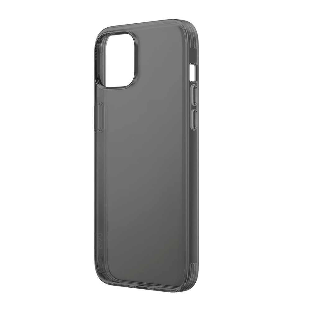 Picture of Apple iPhone 14 Plus 6.7 Case | Uniq Air Fender Slim Ultra Light Flex Soft Drop Protection Case for iPhone 14 Plus 6.7 (Grey Tinted)