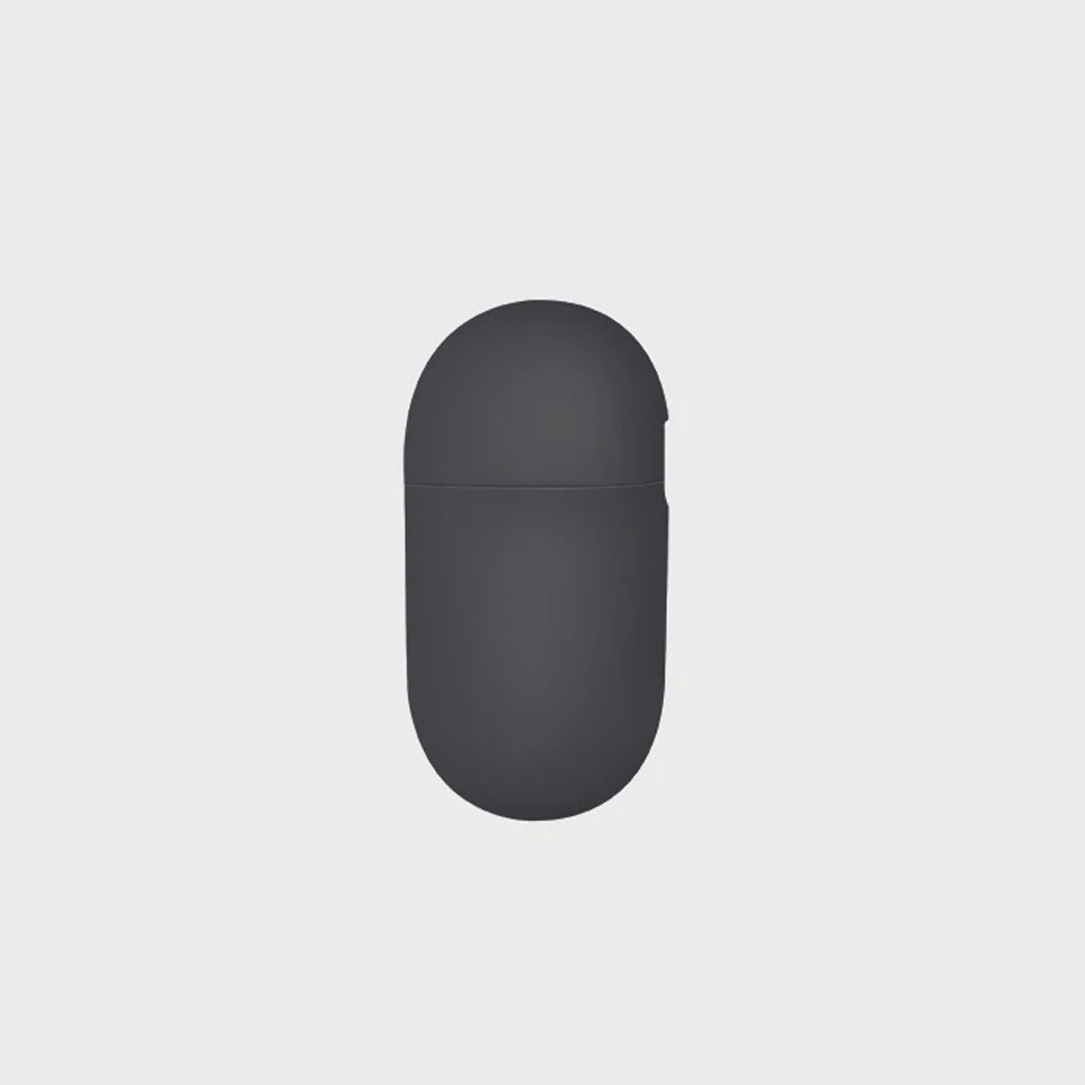Picture of Apple Airpods 3 Case | Uniq Lino Airpods 3 Snap Case High Quality Liquid Silicone Case for Airpods 3 Airpods 3rd Gen (Grey)