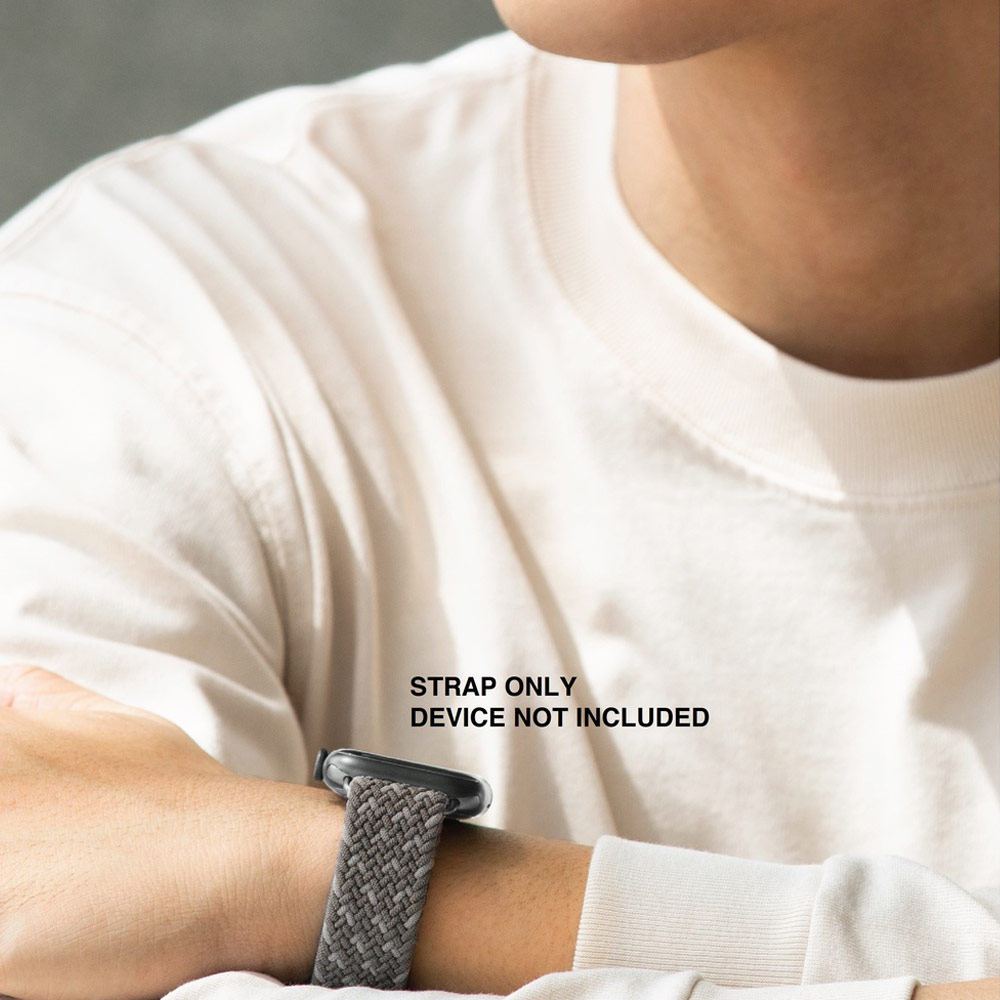 Picture of Apple Watch 38mm  | Uniq Aspen Woven Soft Breathable Comfort Strap for Apple Watch 41mm 40mm 38mm Series 1 2 3 4 5 6 7 SE Nike (Light Blue)