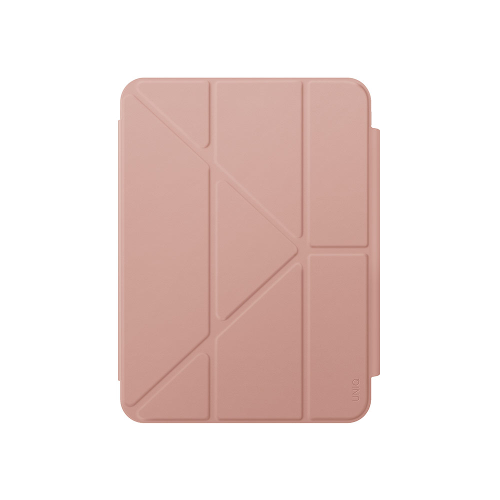 Picture of Apple iPad Air 11 M3 2025 Case | Uniq Camden Click Flip Cover Stand Case for iPad Air 11 M2 2024 M2 2025 (Pink)