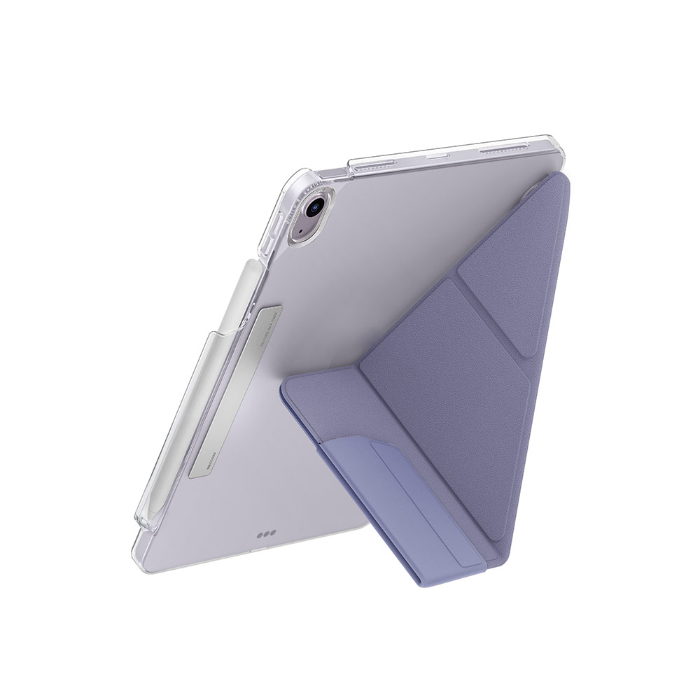 Picture of Apple iPad Air 11 M3 2025 Case | Uniq Camden Click Flip Cover Stand Case for iPad Air 11 M2 2024 M3 2025 (Purple)