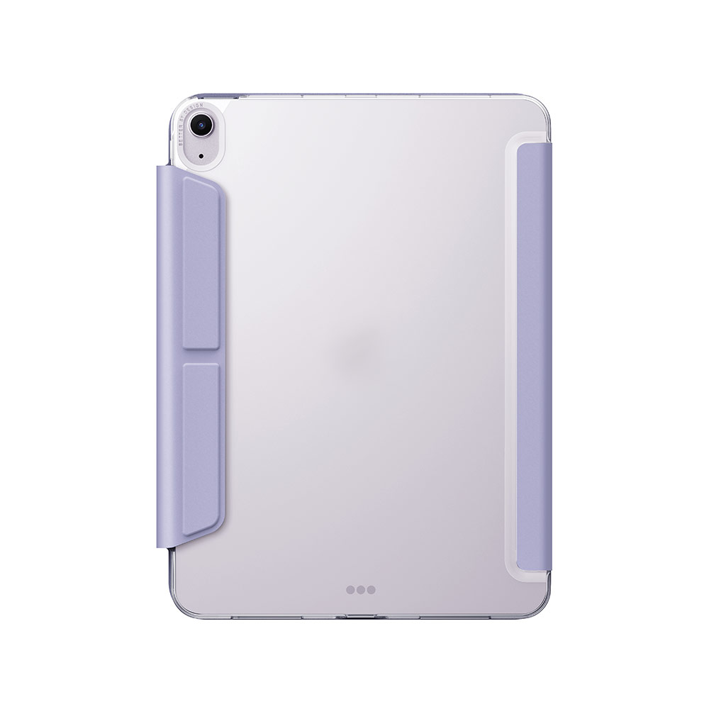 Picture of Apple iPad Air 11 M3 2025 Case | Uniq Camden Click Flip Cover Stand Case for iPad Air 11 M2 2024 M3 2025 (Purple)