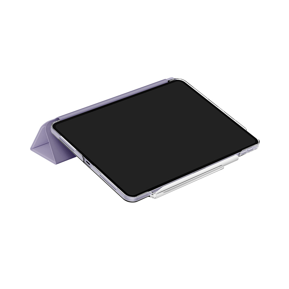Picture of Apple iPad Air 11 M3 2025 Case | Uniq Camden Click Flip Cover Stand Case for iPad Air 11 M2 2024 M3 2025 (Purple)
