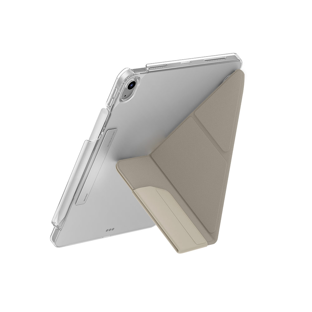 Picture of Apple iPad Air 11 M3 2025 Case | Uniq Camden Click Flip Cover Stand Case for iPad Air 11 M2 2024 M3 2025  (Ivory)