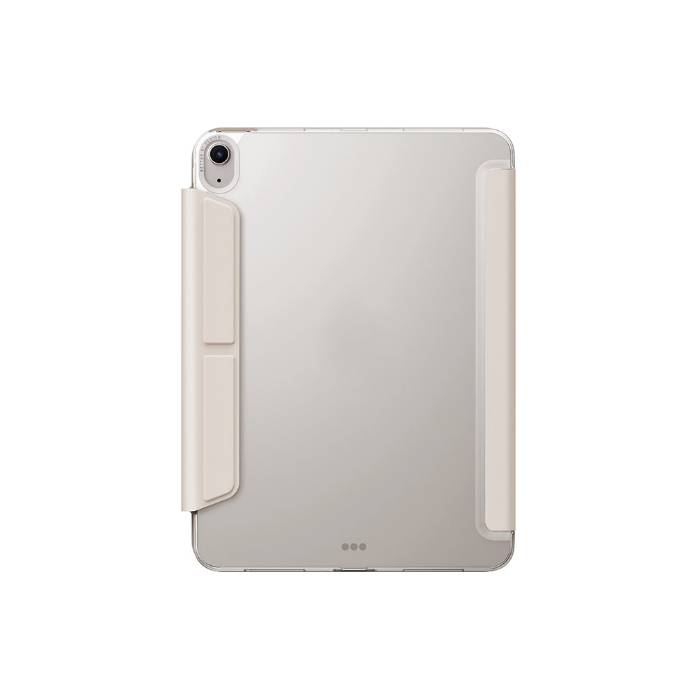 Picture of Apple iPad Air 11 M3 2025 Case | Uniq Camden Click Flip Cover Stand Case for iPad Air 11 M2 2024 M3 2025  (Ivory)