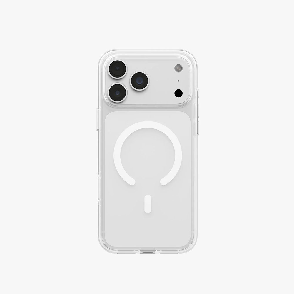 Picture of Apple iPhone 18 Pro Case | Uniq Clario MagClick Eco-Friendly Drop Protection Case with Camera Control Button for iPhone 18 Pro 6.3 - Lucent Clear