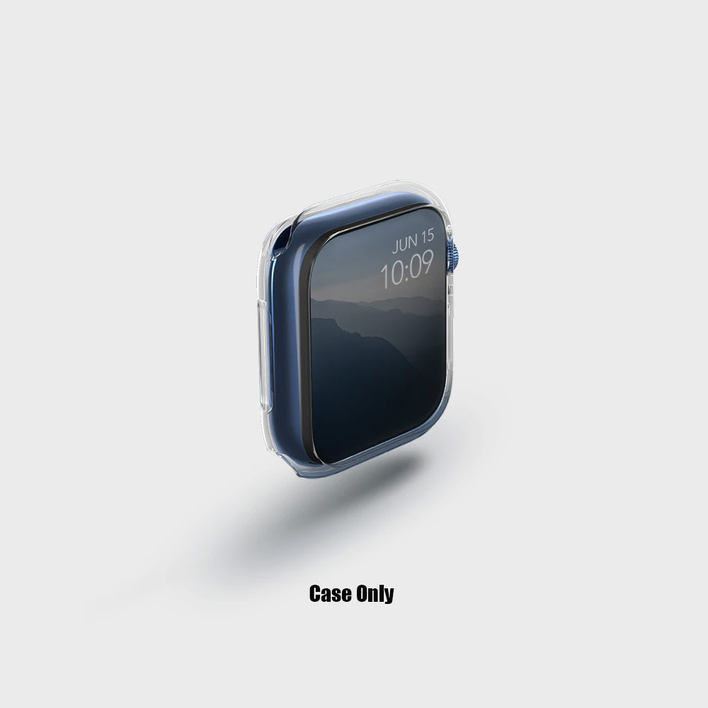 Picture of Apple Watch 41mm Case | Uniq Glase TPU Slim cover case for Apple Watch 41mm Series 7 Case (Dual Color Pack )