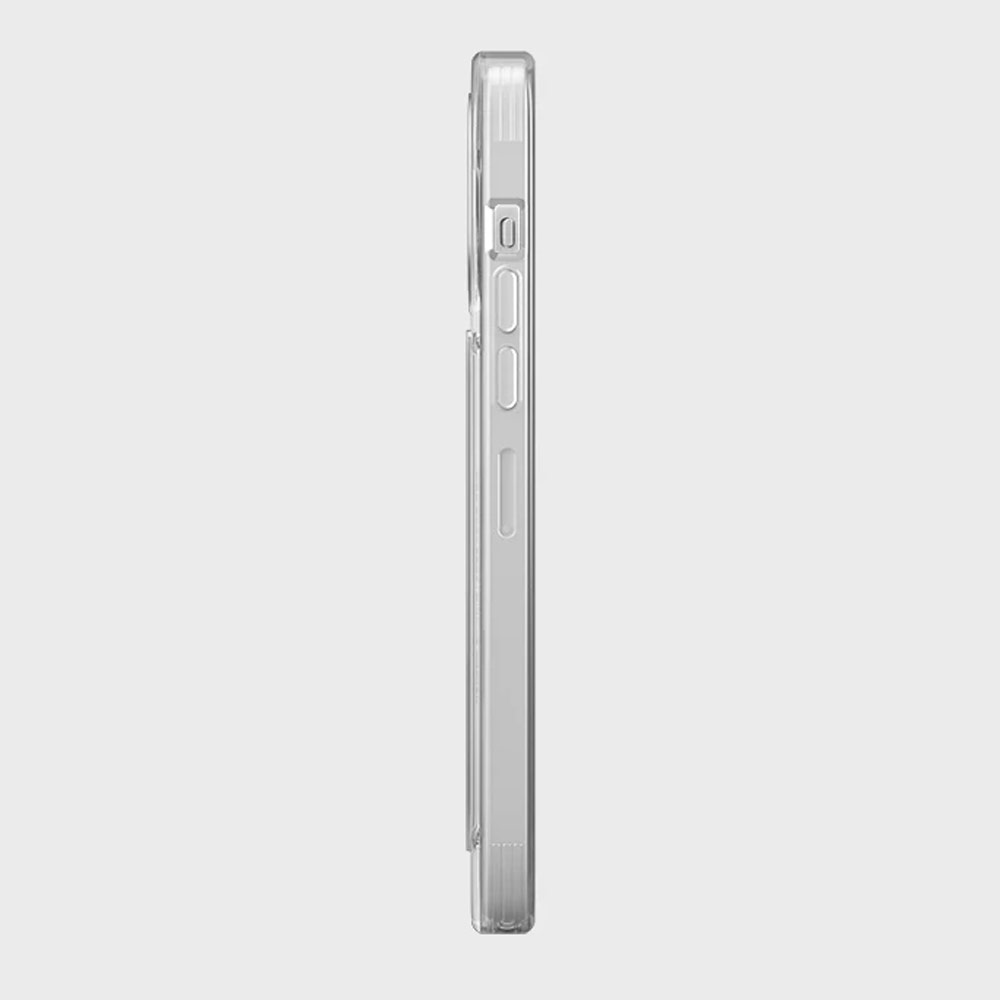 Picture of Apple iPhone 13 6.1 Case | Uniq Heldro Free Grip Flex Grip Sporty Drop Protection Case with Wrist Strap for iPhone 13 6.1 (Lucent Clear)
