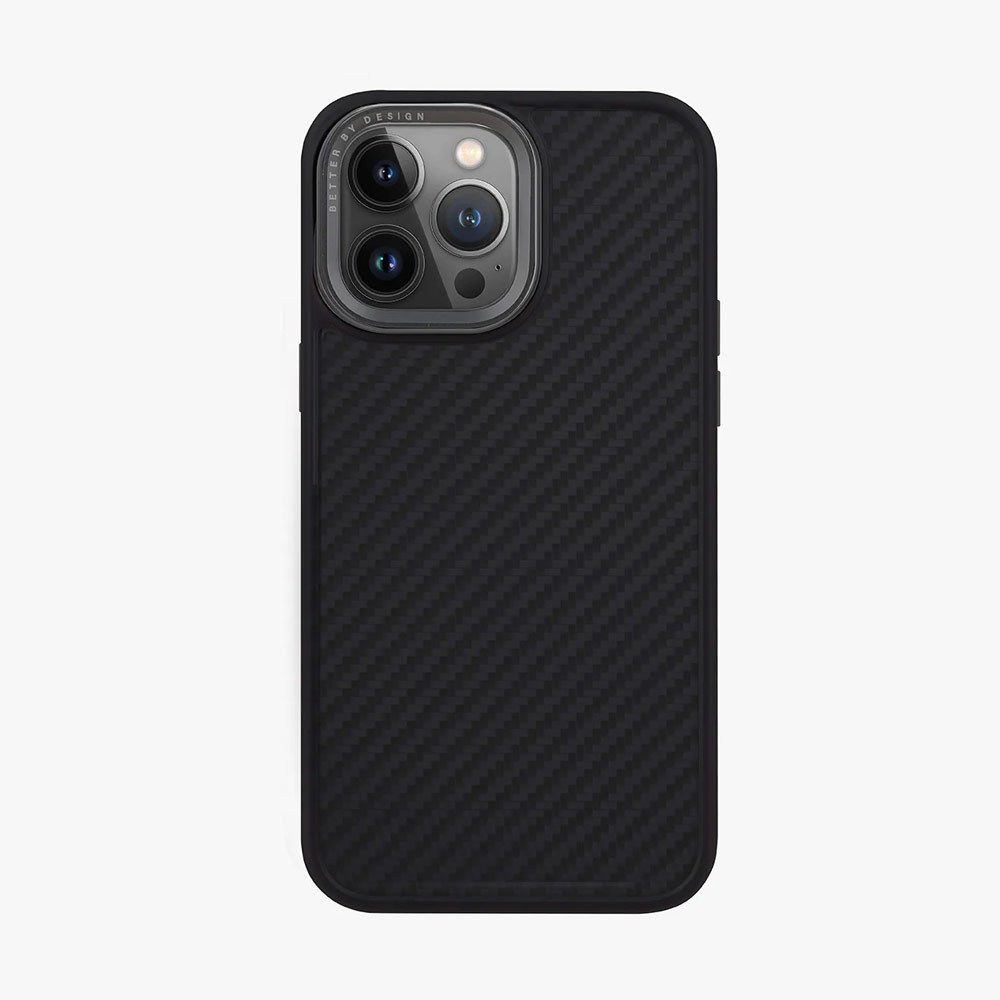 Picture of Apple iPhone 15 Pro 6.1 Case | Uniq Keva Magclick Magnetic Magnetic Tough Drop Protection Case for iPhone 15 Pro 6.1 (Black)
