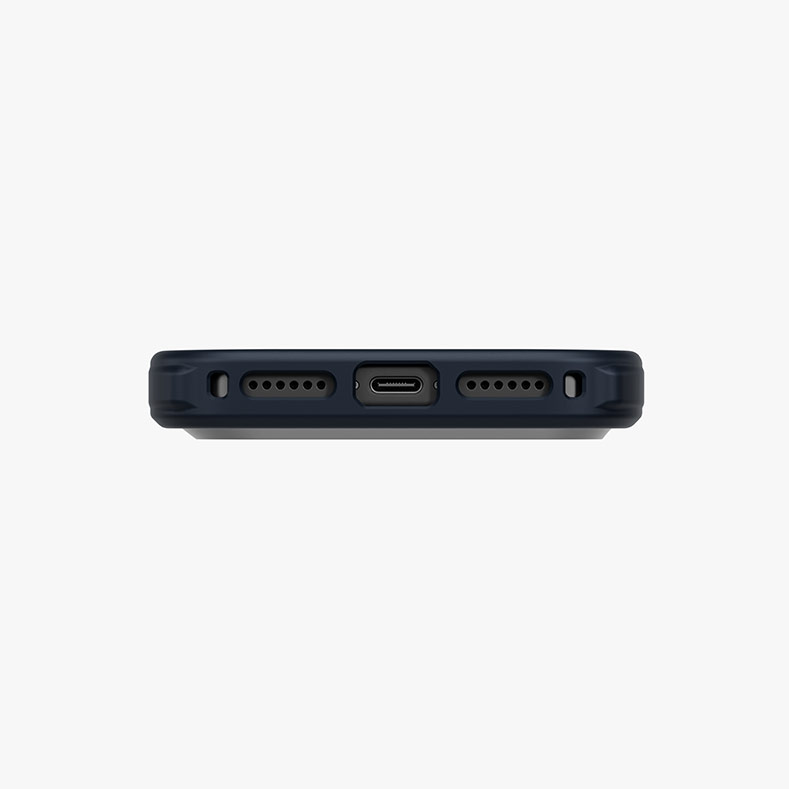 Picture of Apple iPhone 17 Pro Max 6.9 Case | Uniq Keva Hybrid Magclick Slim Tough Aramid Drop Protection Case for iPhone 17 Pro Max 6.9 (Carbon Black)