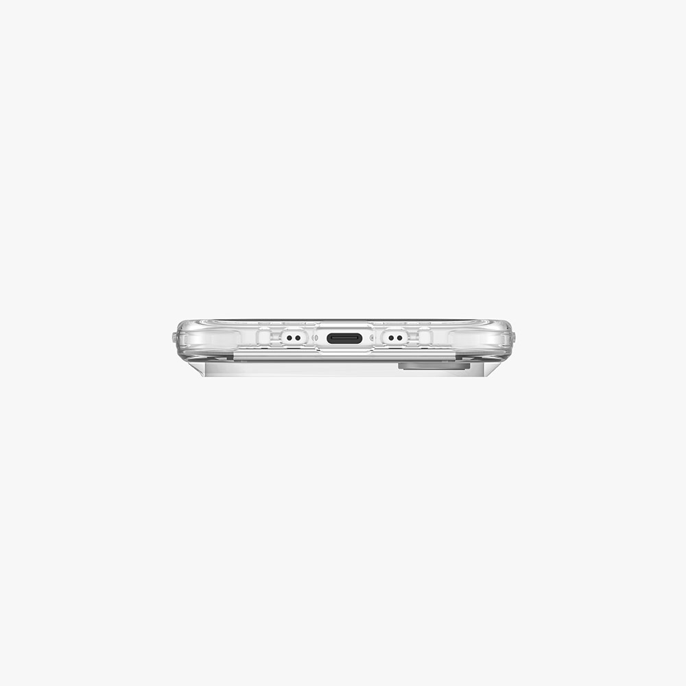 Picture of Apple iPhone 17 6.3 Case | Uniq LifePro Xtreme Hybrid Magclick Slim Thin Anti Finger Print Transparent Drop Protection Case for iPhone 17 6.3 (Frosted Clear)
