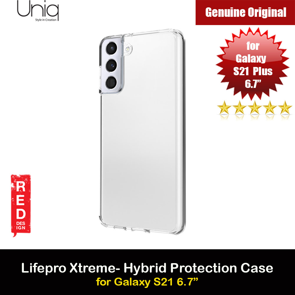 Picture of Uniq Lifepro Xtreme Ultra Protection Hybrid Case for Samsung Galaxy S21 Plus 6.7 (Crystal Clear) Samsung Galaxy S21 Plus 6.7- Samsung Galaxy S21 Plus 6.7 Cases, Samsung Galaxy S21 Plus 6.7 Covers, iPad Cases and a wide selection of Samsung Galaxy S21 Plus 6.7 Accessories in Malaysia, Sabah, Sarawak and Singapore 