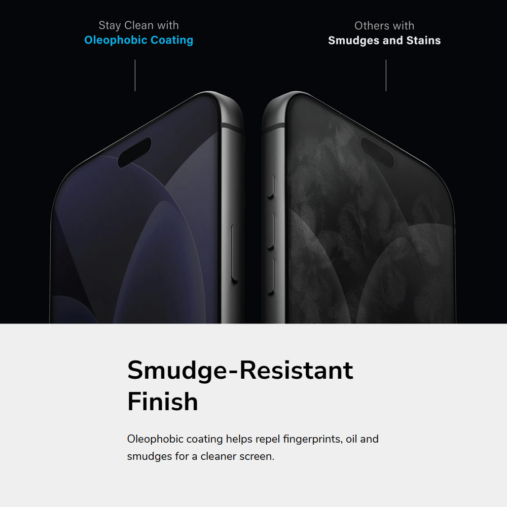 Picture of Apple iPhone 18 Pro Screen Protector | Uniq Optix SwiftFit Vivid Tempered Glass Screen Protector for iPhone 18 Pro - Vivid Clear