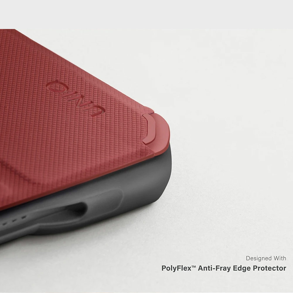 Picture of Apple iPad Air 10.9 2020 Case | Uniq Trexa Rugged Protective Case for iPad Pro 3rd Gen 2020 2021 iPad Air 10.9 2020 Stand Case Protection Case Flip Case (Red)