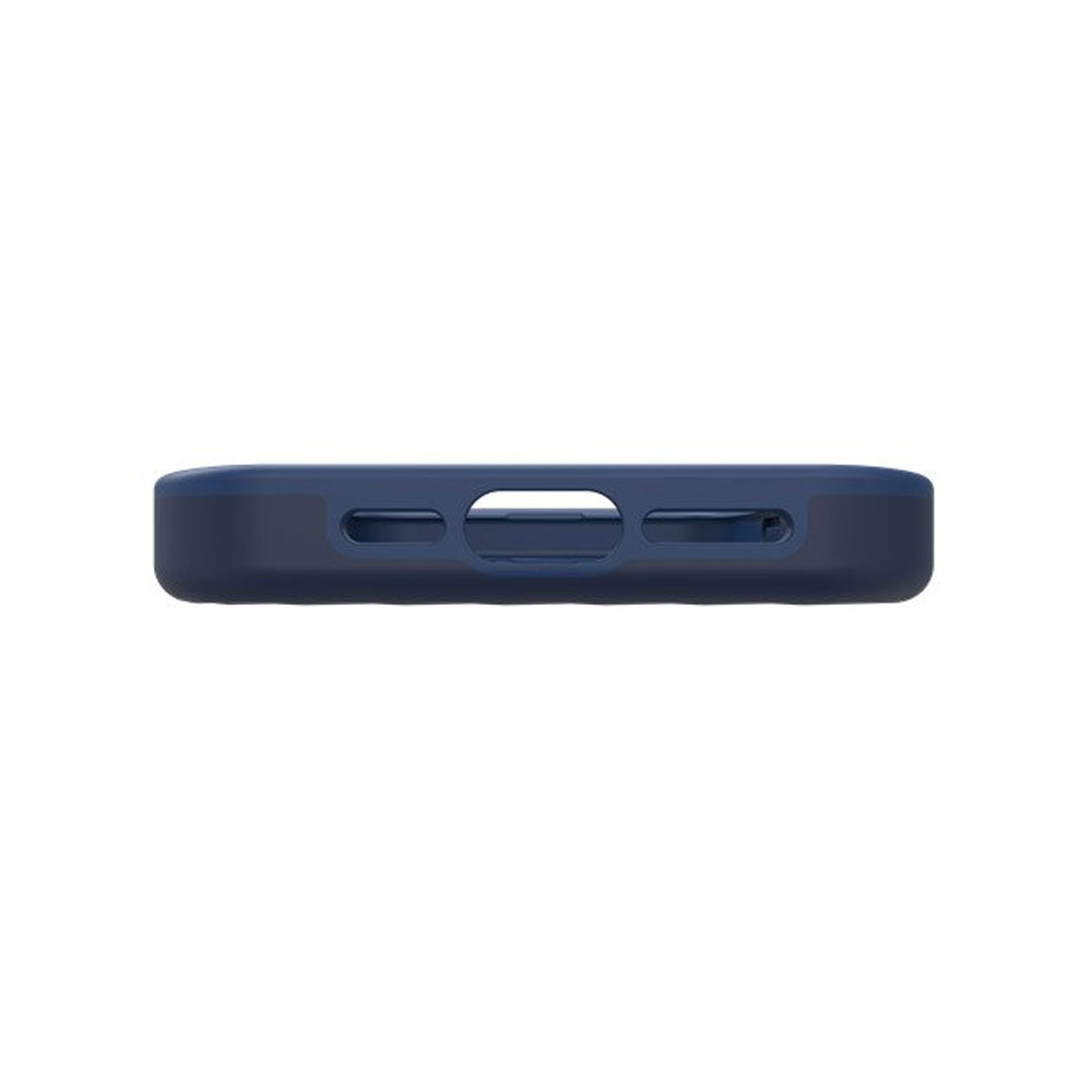 Picture of Apple iPhone 15 Pro Max 6.7 Case | Zagg Denali Snap Kickstand Magnetic Dual Layer Drop Protection Case for iPhone 15 Pro Max 6.7 (Blue)