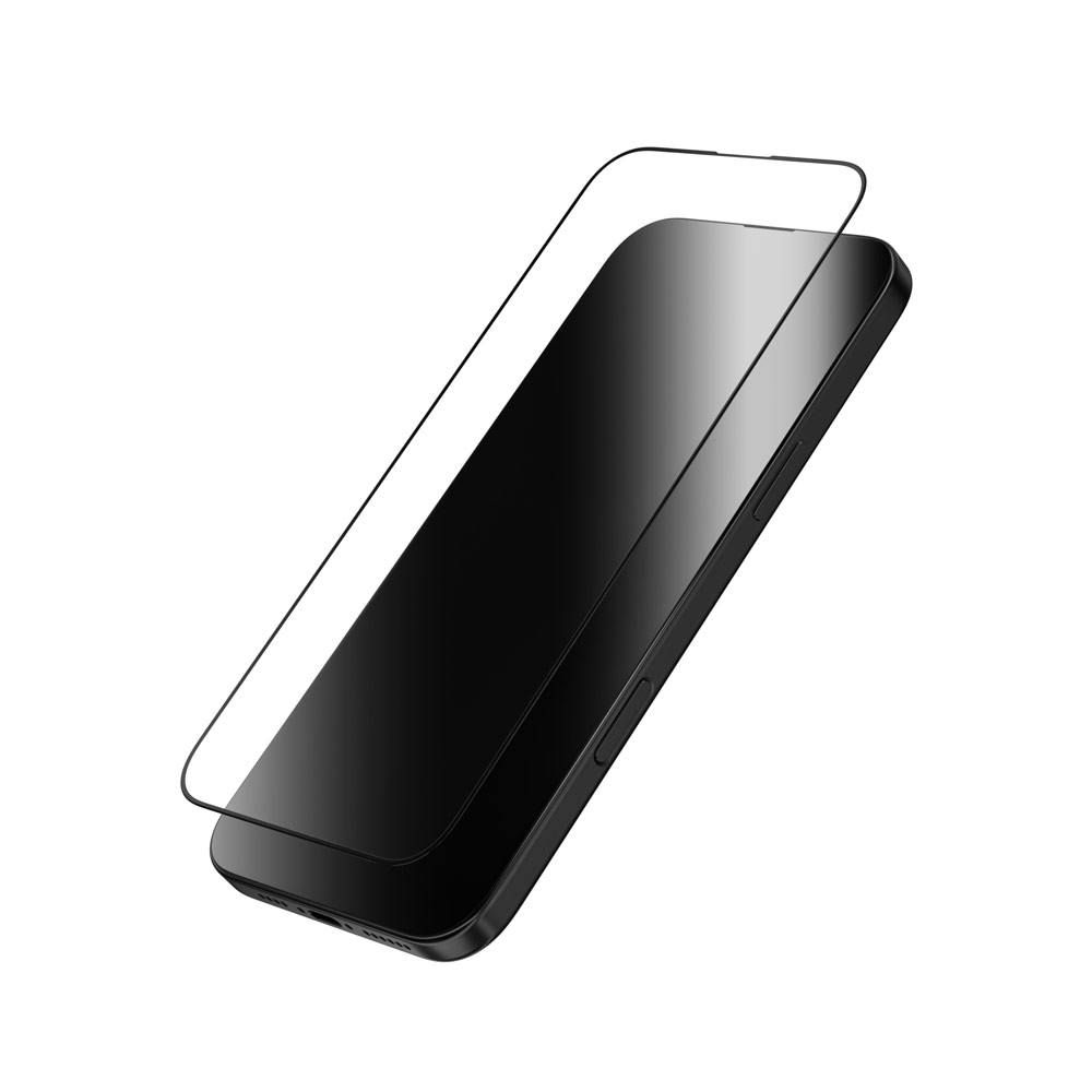 Picture of Apple iPhone 16 Plus 6.7 Screen Protector | Zagg Glass Elite Edge Anti Reflection Tempered Glass Screen Protector with Easy Installation Tray for iPhone 16 Plus 6.7 (Clear)