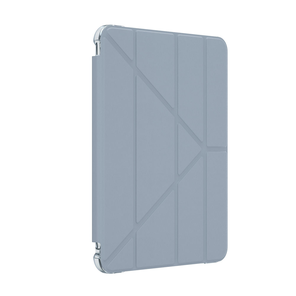 Picture of Apple iPad Air 11 M3 2025 Case | Zagg Hampton Folio Protection Flip Stand Case for iPad Air 11 M2 2024 M3 2025 (Light Blue)