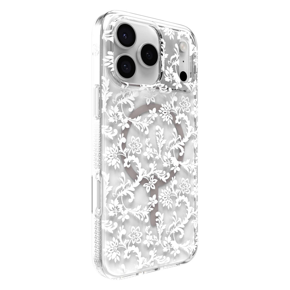 Picture of Apple iPhone 17 Pro 6.3 Case | Zagg Milan Snap Magnetic Drop Protection Case for iPhone 17 Pro 6.3 (Boho Blossom)